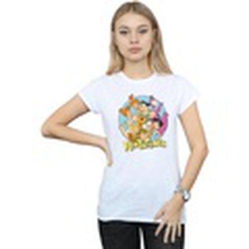 Camiseta manga larga BI20410 para mujer - The Flintstones - Modalova