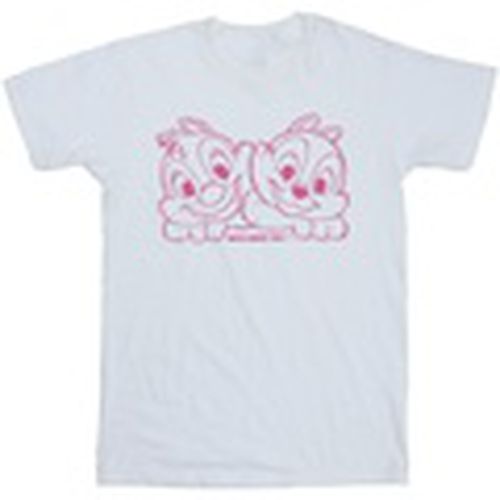 Camiseta manga larga Chip 'n' Dale Nuts About You para hombre - Disney - Modalova