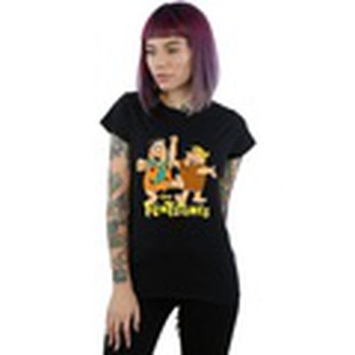 Camiseta manga larga BI20466 para mujer - The Flintstones - Modalova