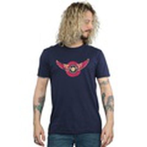 Camiseta manga larga Captain Wings Patch para hombre - Marvel - Modalova