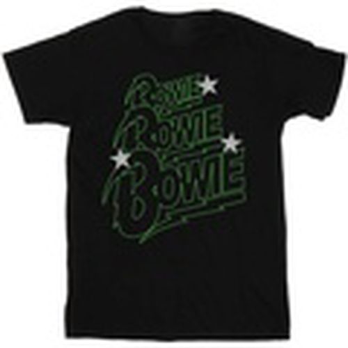 Camiseta manga larga Multiple Neon Logo para hombre - David Bowie - Modalova