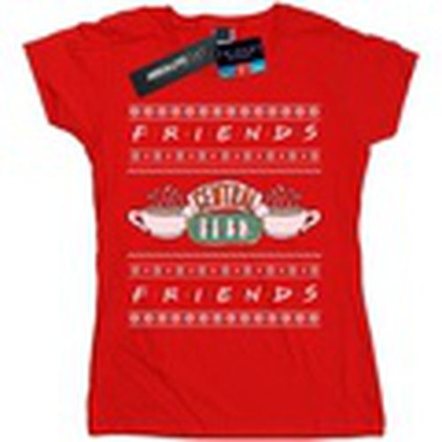Camiseta manga larga Fair Isle Central Perk para mujer - Friends - Modalova