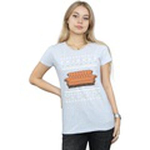 Camiseta manga larga Fair Isle Couch para mujer - Friends - Modalova