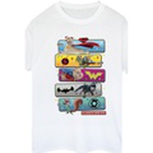 Camiseta manga larga DC League Of Super-Pets Character Pose para mujer - Dc Comics - Modalova