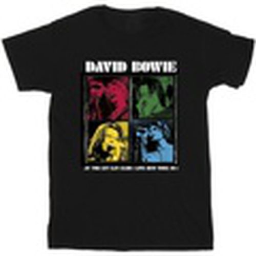 Camiseta manga larga At The Kit Kat Club Pop Art para hombre - David Bowie - Modalova