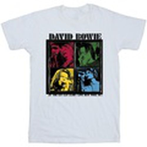 Camiseta manga larga At The Kit Kat Club Pop Art para hombre - David Bowie - Modalova