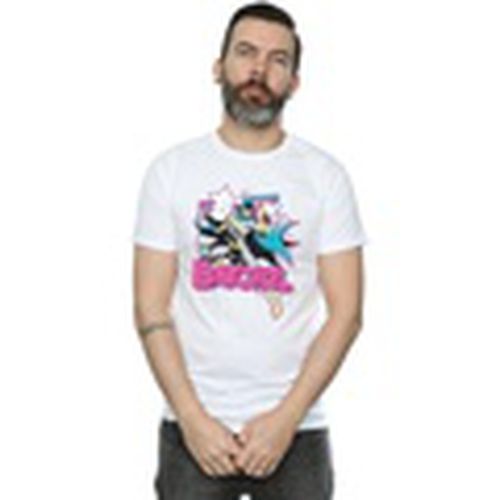 Camiseta manga larga Batgirl Leap para hombre - Dc Comics - Modalova