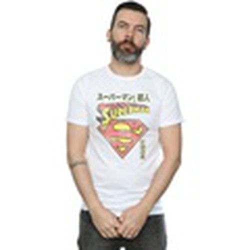 Camiseta manga larga Superman Shield para hombre - Dc Comics - Modalova