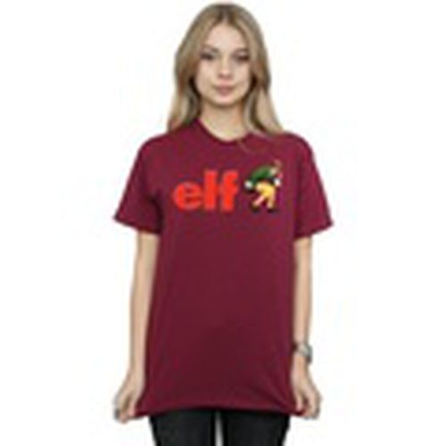 Camiseta manga larga Crouching Logo para mujer - Elf - Modalova