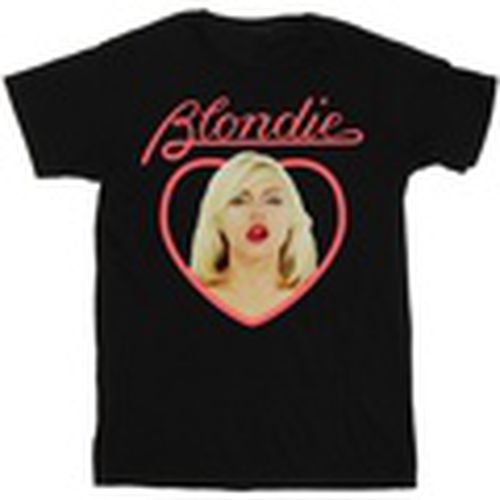 Camiseta manga larga Heart Face para mujer - Blondie - Modalova