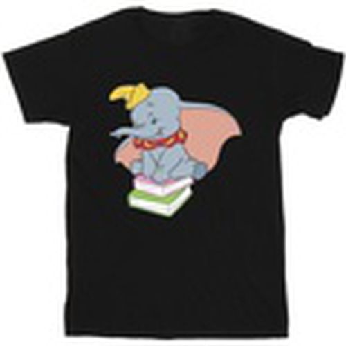 Camiseta manga larga Dumbo Sitting On Books para hombre - Disney - Modalova