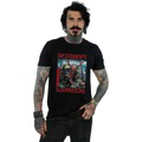 Camiseta manga larga Here Lies Deadpool para hombre - Marvel - Modalova