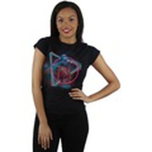 Camiseta manga larga Guardians Of The Galaxy Neon Nebula para mujer - Marvel - Modalova