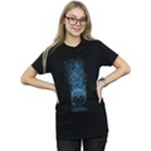 Camiseta manga larga The Crimes Of Grindelwald Skull Smoke para mujer - Fantastic Beasts - Modalova