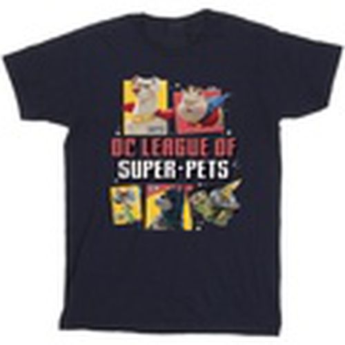Camiseta manga larga DC League Of Super-Pets Profile para hombre - Dc Comics - Modalova