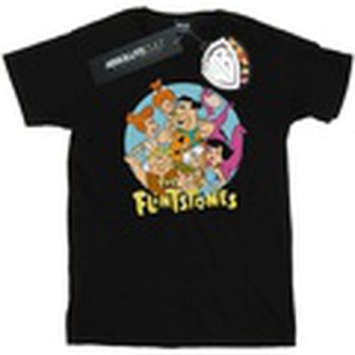 Camiseta manga larga Group Circle para mujer - The Flintstones - Modalova
