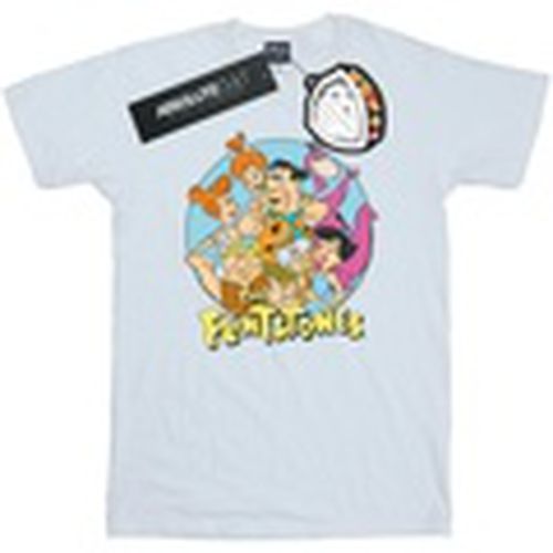 Camiseta manga larga Group Circle para mujer - The Flintstones - Modalova