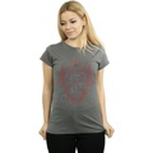 Camiseta manga larga Gryffindor Lion Crest para mujer - Harry Potter - Modalova