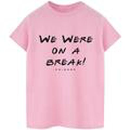 Camiseta manga larga We Were On A Break Text para mujer - Friends - Modalova