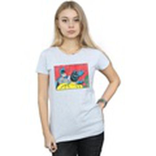 Camiseta manga larga Batman Robin Slap para mujer - Dc Comics - Modalova