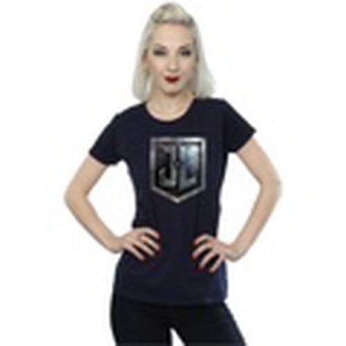 Camiseta manga larga Justice League para mujer - Dc Comics - Modalova