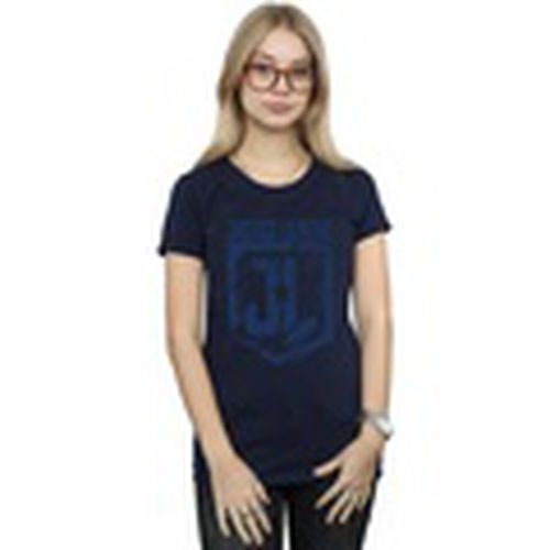 Camiseta manga larga Justice League para mujer - Dc Comics - Modalova