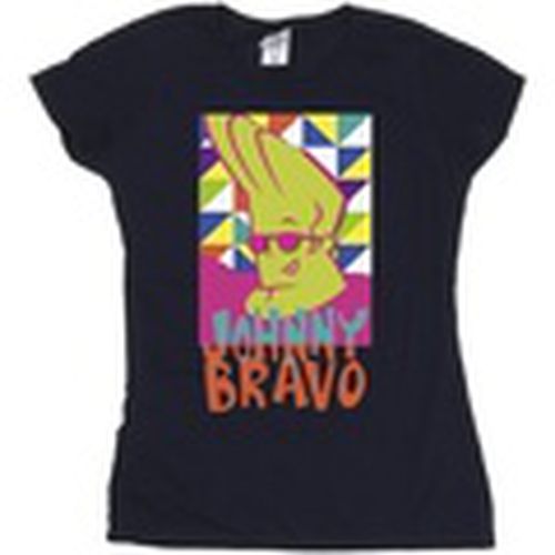 Camiseta manga larga Multi Triangles Pop Art para mujer - Johnny Bravo - Modalova