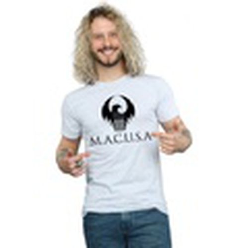 Camiseta manga larga MACUSA Logo para hombre - Fantastic Beasts - Modalova