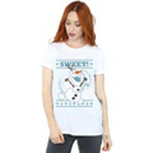 Camiseta manga larga Frozen Olaf Sweet Christmas para mujer - Disney - Modalova