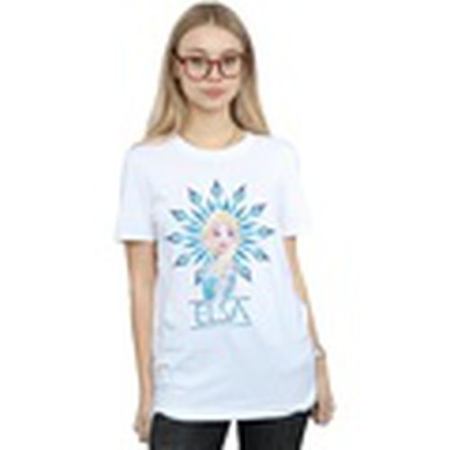 Camiseta manga larga Frozen Elsa Snowflake para mujer - Disney - Modalova