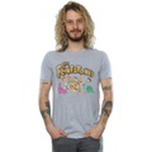 Camiseta manga larga BI25063 para hombre - The Flintstones - Modalova