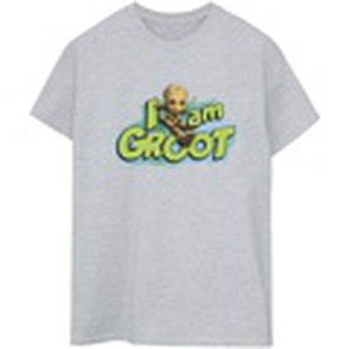 Camiseta manga larga Guardians Of The Galaxy I Am Groot Jumping para mujer - Marvel - Modalova