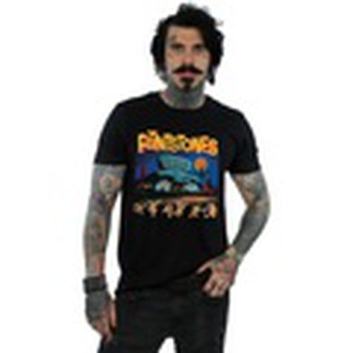 Camiseta manga larga Champions Of Bedrock Bowl para hombre - The Flintstones - Modalova