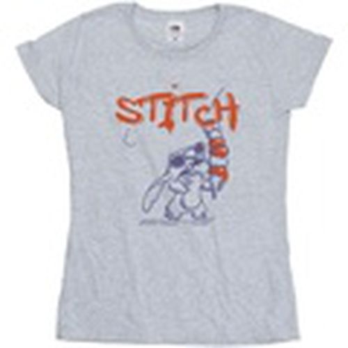 Camiseta manga larga Lilo Stitch Ice Creams para mujer - Disney - Modalova