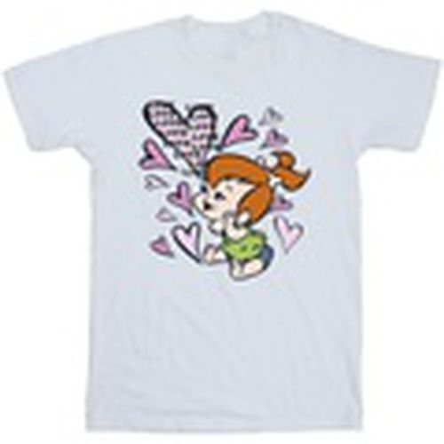 Camiseta manga larga Love Love Love para hombre - The Flintstones - Modalova