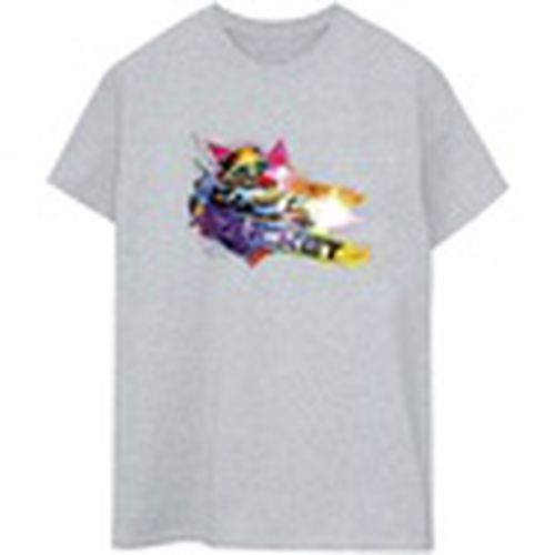Camiseta manga larga Guardians Of The Galaxy Abstract Rocket Raccoon para mujer - Marvel - Modalova