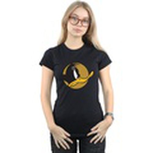 Camiseta manga larga Daffy Duck Dotted Profile para mujer - Dessins Animés - Modalova