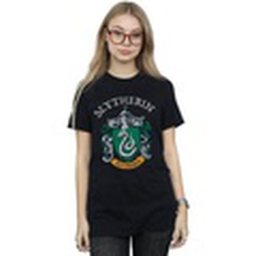 Camiseta manga larga Slytherin para mujer - Harry Potter - Modalova