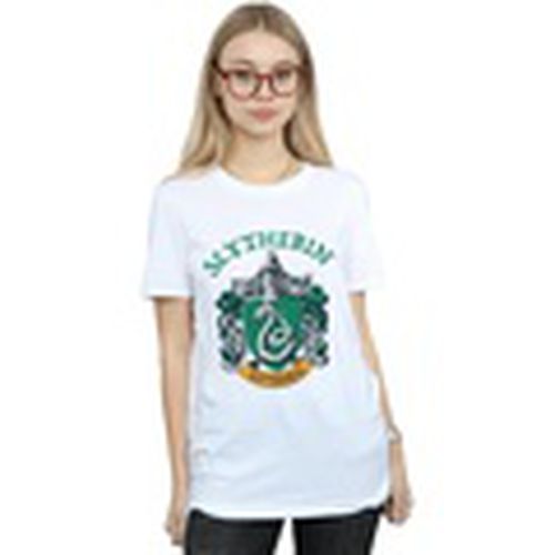 Camiseta manga larga Slytherin para mujer - Harry Potter - Modalova