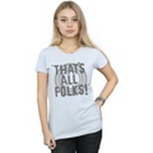 Camiseta manga larga That's All Folks para mujer - Dessins Animés - Modalova