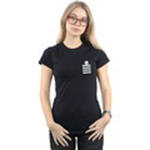 Camiseta manga larga Tweety Pie Striped Faux Pocket para mujer - Dessins Animés - Modalova