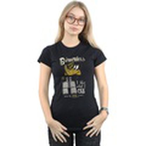 Camiseta manga larga Daffy Duck Binoculars para mujer - Dessins Animés - Modalova