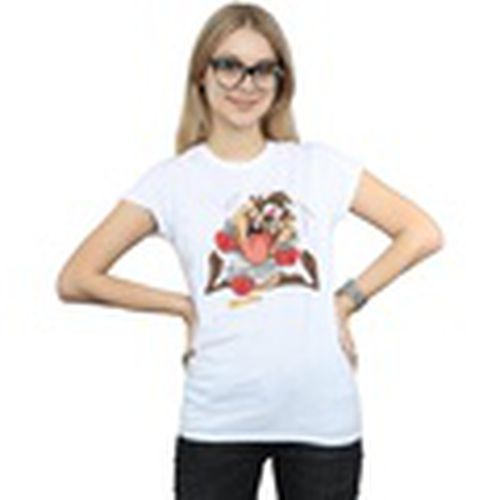 Camiseta manga larga Taz Valentine's Day Madly In Love para mujer - Dessins Animés - Modalova