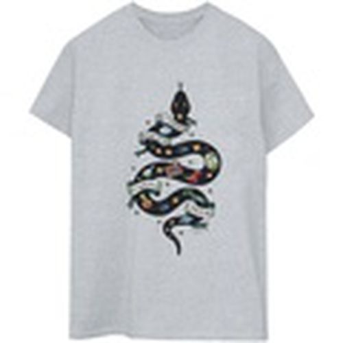 Camiseta manga larga Slytherin Sketch para mujer - Harry Potter - Modalova