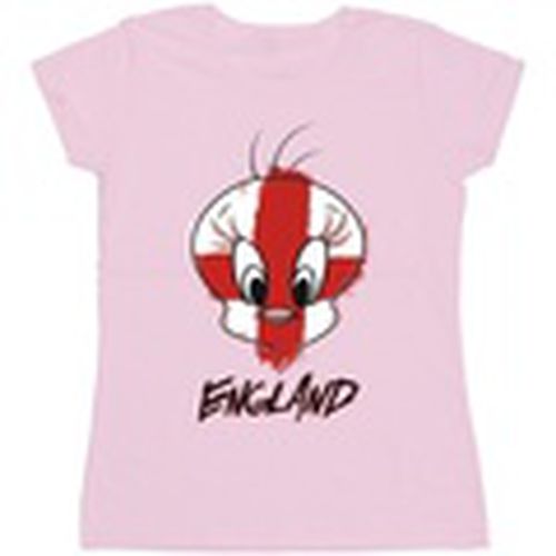 Camiseta manga larga Tweety England Face para mujer - Dessins Animés - Modalova