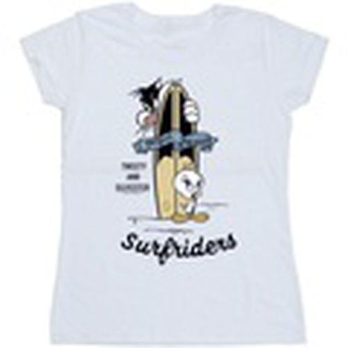 Camiseta manga larga Tweety And Sylvester Perfect Waves para mujer - Dessins Animés - Modalova
