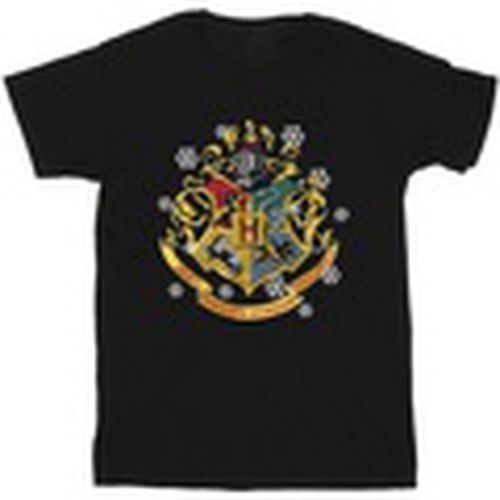 Camiseta manga larga Christmas Crest para hombre - Harry Potter - Modalova