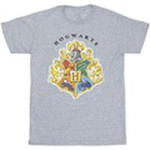 Camiseta manga larga Hogwarts School Emblem para hombre - Harry Potter - Modalova