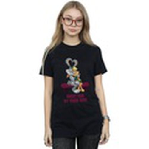 Camiseta manga larga Bugs And Lola Valentine's Cuddle para mujer - Dessins Animés - Modalova