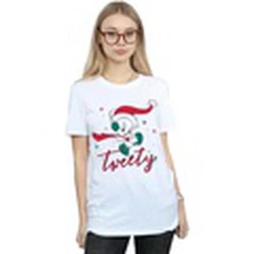 Camiseta manga larga Tweety Pie Christmas para mujer - Dessins Animés - Modalova